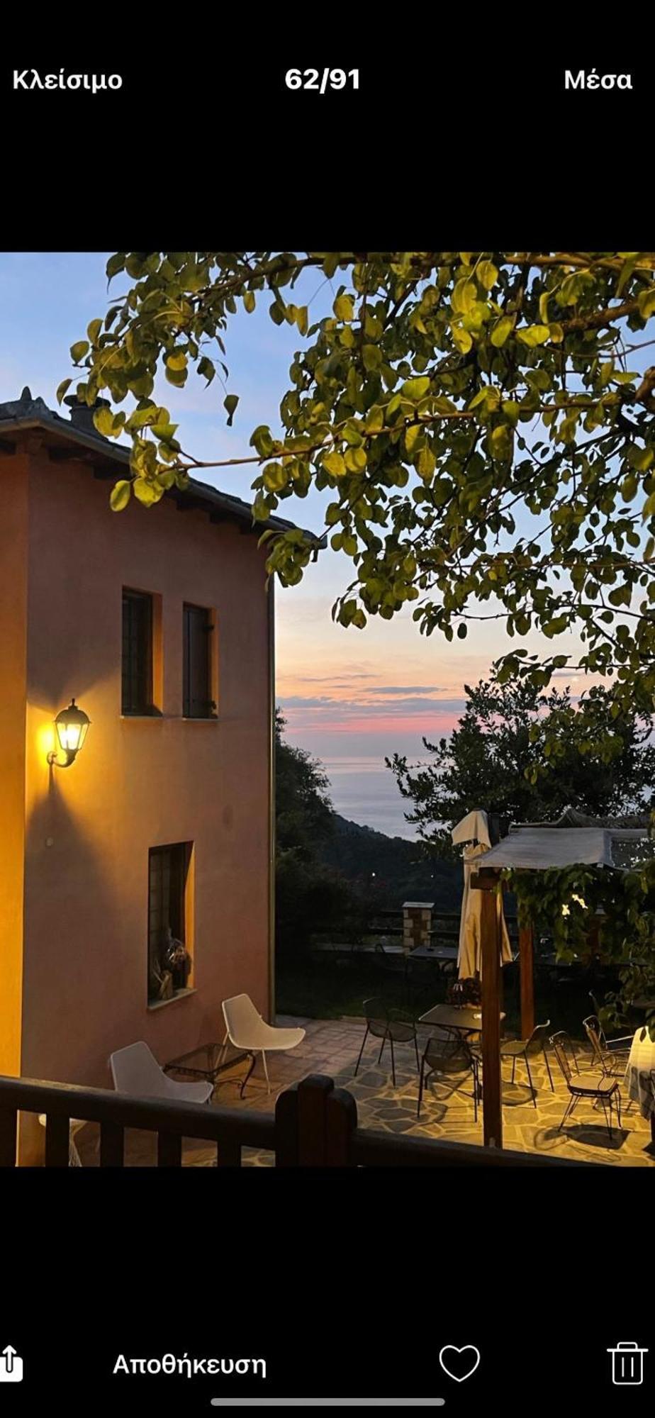 Kalderimi Country House Bed & Breakfast Mouresi Bagian luar foto